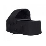 Port bebe Easy Go Echo Carrier, cu intaritura si manere pentru transport, cu husa de picioruse si capotina, dimensiune 75 x 30 x 20 cm, Ebony Black