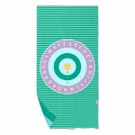 Prosop de plaja cu activitati Quut Toys 140 x 70 cm