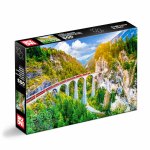 Puzzle 500 piese Bernina Express Switzerland