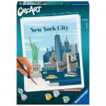 Pictura pe numere CreArt New York plin de culoare