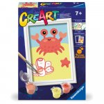 Pictura pe numere CreArt crab prietenos