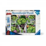 Puzzle Ravensburger Marvel Hulk 100 piese XXL