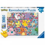 Puzzle Ravensburger Pokemon gata de lupta 100 piese XXL