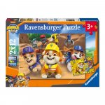 Puzzle Ravensburger Rubble si echipa lui 2x12 piese