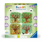 Puzzle Up Ravensburger anotimpuri 4 puzzle contur 12, 16, 20, 24 piese