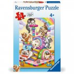 Puzzle Ravensburger pisicute la joaca 35 piese