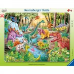 Puzzle Ravensburger tip rama urletul dinozaurilor 30 piese