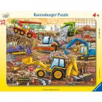 Puzzle Ravensburger tip rama utilaje la munca 35 piese