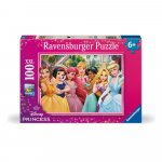 Puzzle Ravensburger viata de basm a printeselor Disney 100 piese XXL