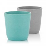 Set 2 pahare Reer Growing Cups Blue/Grey