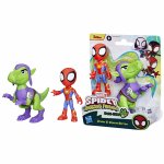 Set figurine Spidey si Goblin Raptor Marvel