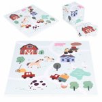 Salteluta de joaca pentru copii 90.5 x 90.5 x 1 cm Ferma