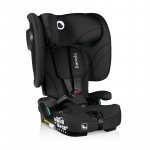 Scaun auto Lionelo Nelly Negru, pliabil, i-Size, 76-150 cm, tetiera reglabila in 15 pozitii, spatar reglabil in 4 pozitii, sisteme Isofix si Top Tether, conform cu ECE R129