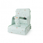 Scaun de masa portabil Funny Farm 2 in 1, design multifunctional, geanta de mana, centura de siguranta