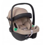 Scoica auto Colibro Petit i-Size, omologata R129, cu tetiera reglabila, copertina ajustabila, maner de transport ajustabil, pentru copii intre 40-87 cm sau 0-13 kg, Camel