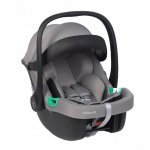 Scoica auto Colibro Petit i-Size, omologata R129, cu tetiera reglabila, copertina ajustabila, maner de transport ajustabil, pentru copii intre 40-87 cm sau 0-13 kg, Dove