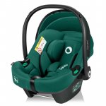 Scoica auto Lionelo i-Size Astrid Verde, 0-13 Kg, 40-87 cm, maner si capotina reglabile, protectie laterala avansata, salteluta confortabila, testat ADAC, Conform cu standardul R129