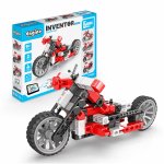 Set constructii Inventator Mecanica Motociclete personalizate cu 5 modele bonus Engino