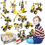Set constructii vehicule de constructii de rulare auto 10w1 112 elemente