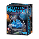 Set experimente de crescut Cristale model albastru