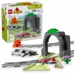 Set extindere tunel cu sine de cale ferata Lego Duplo
