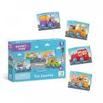 Set magnetic Calatorie cu masina
