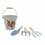 Set pentru gradinarit cu galetusa albastra