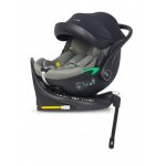 Set scoica auto si baza isofix rotativa EasyGo Buz Pro i-Size, omologat R129, cu tetiera reglabila in inaltime, copertina ajustabila, pentru copii intre 40-87 cm sau 0-13 kg, Greener