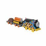 Locomotiva motorizata Thomas and Terence echipa de santier cu 2 vagoane