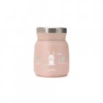 Termos din otel inoxidabil Nuvita English Rose pentru alimente lichide si solide 300 ml