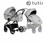 Carucior 2 in 1 Tutis Uno 5+ Risso 142 sezut reversibil, spatar reglabil, roti cu blocare, bara detasabila, accesorii incluse
