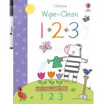 Caiet de lucru reutilizabil Usborne Wipe-Clean 123