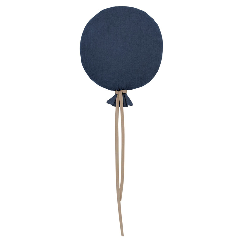 Balon Textil Muselina Handmade, Little Amy, Bleumarin