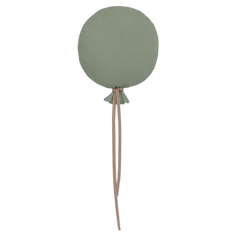 Balon Textil Muselina Handmade, Little Amy, Verde