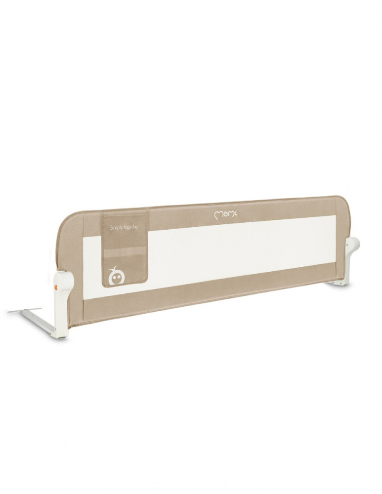Bariera de siguranta rabatabila pentru pat Momi Lexi Plus Beige