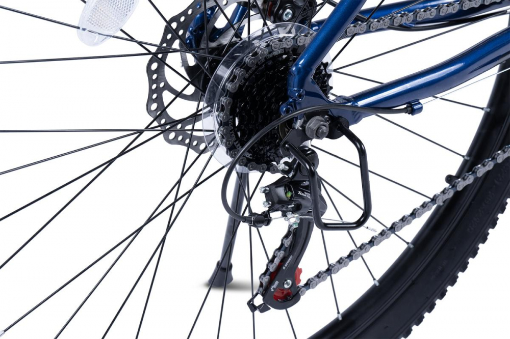 Bicicleta MTB Carpat Tanker C29312B Albastru roti 29 inch, 21 viteze, frana pe disc, inaltime utilizator 175-190 cm, greutate suportata 120 kg - 4
