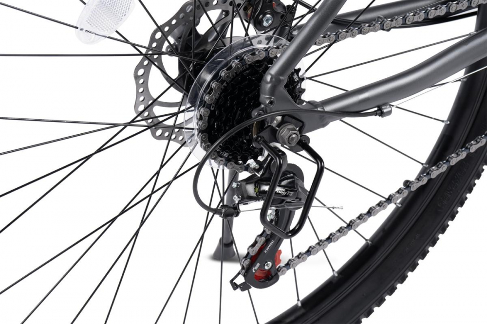 Bicicleta MTB Carpat Tanker C29312B GriNegru, 29 inch, 21 viteze, frana pe disc, inaltime utilizator 175-190 cm, greutate suportata 120 kg - 5