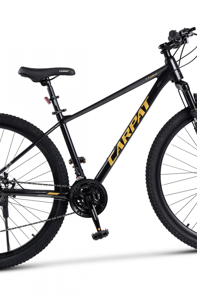 Bicicleta MTB Carpat Tanker C29312B NegruGalben, roti 29 inch, 21 viteze, frana pe disc, inaltime utilizator 175-190 cm, greutate suportata 120 kg - 3