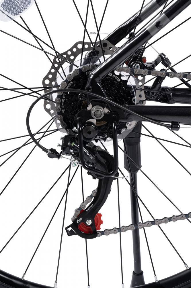 Bicicleta MTB Carpat Tanker C29312B NegruGalben, roti 29 inch, 21 viteze, frana pe disc, inaltime utilizator 175-190 cm, greutate suportata 120 kg - 4
