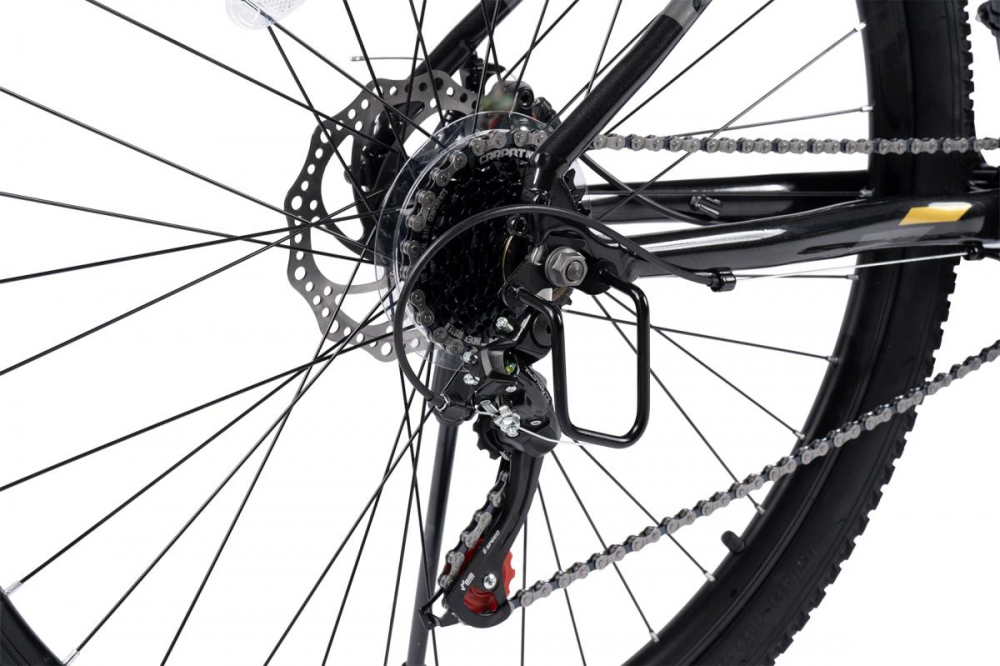 Bicicleta MTB Carpat Tanker C29312B NegruGalben, roti 29 inch, 21 viteze, frana pe disc, inaltime utilizator 175-190 cm, greutate suportata 120 kg - 5