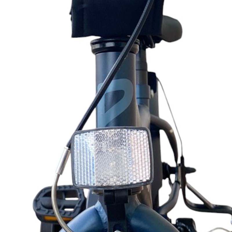 Bicicleta pentru copii Procart Albastru 14 inch, v-brake, roti ajutatoare, manere cauciucate, jante aluminiu, cadru otel, varsta 3-5 ani - 2