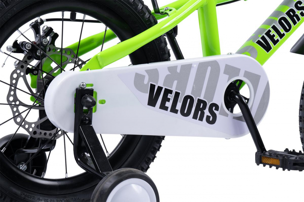 Bicicleta pentru copii Velors V16345A Verde, roti 16 inch, 4-6 ani, greutate suportata 50 kg, inaltime utilizator 100-115 cm - 4