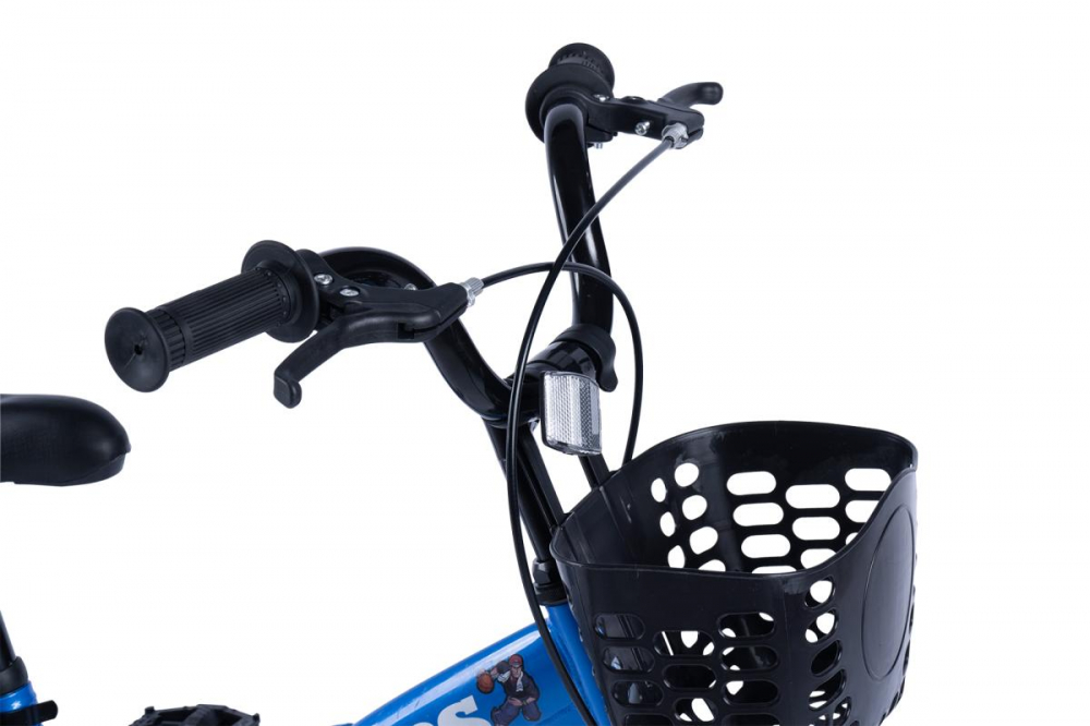 Bicicleta pentru copii Velors V1801A Albastru, roti 18 inch, varsta 5-7 ani, inaltime utilizator 110-125 cm, greutate suportata 80 kg - 1