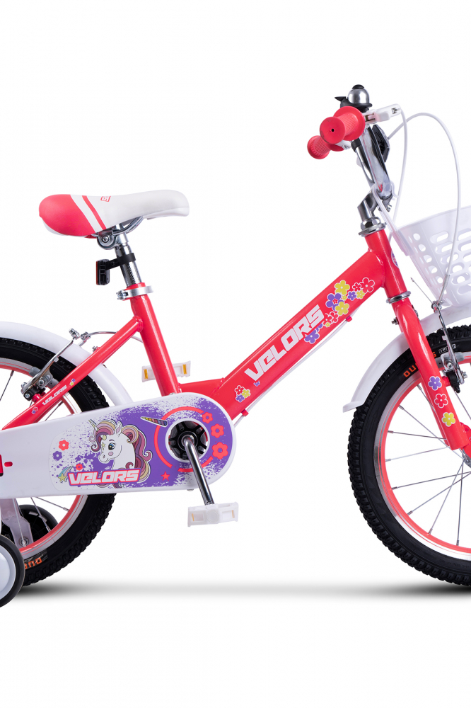 Bicicleta pentru copii Velors V1802A Roz, roti 18 inch, varsta 5-7 ani, inaltime utilizator 110-125 cm, greutate suportata 80 kg - 3