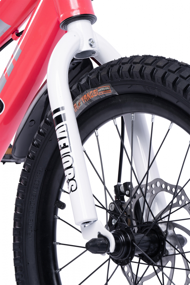 Bicicleta pentru copii Velors V18345A Roz, roti 18 inch, 5-7 ani, greutate suportata 80 kg, inaltime utilizator 110-125 cm - 6