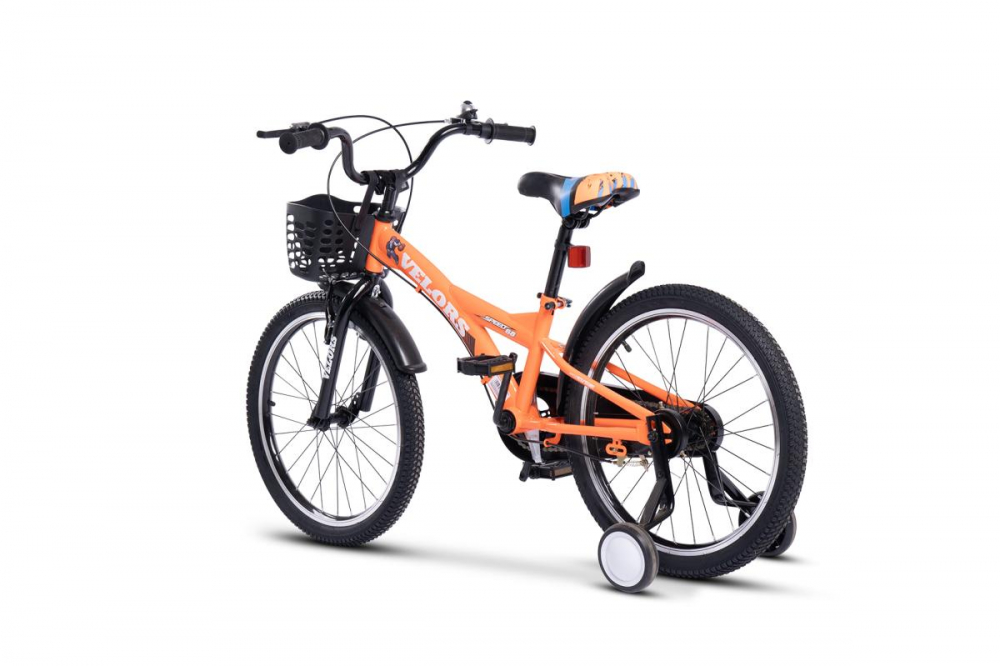 Bicicleta pentru copii Velors V2001A Portocaliu, roti 20 inch, varsta 7-10 ani, inaltime utilizator 120-135 cm, greutate suportata 80 kg - 2