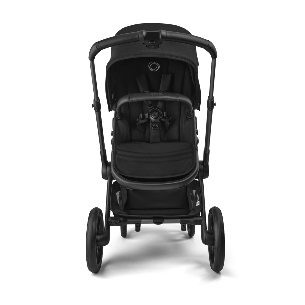 Carucior 2 in 1 Bugaboo Fox 5 Renew Black Heritage Black cu maner reglabil, reversibil, suspensii, cadru din aluminiu - 5