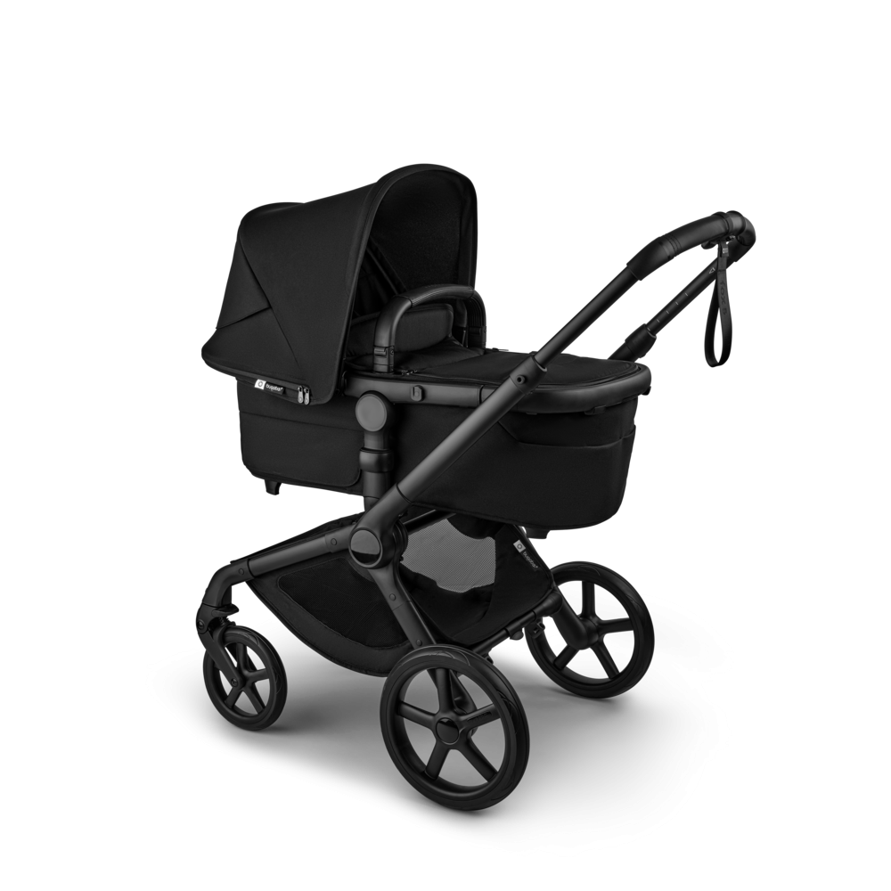 Carucior 2 in 1 Bugaboo Fox 5 Renew Black Heritage Black cu maner reglabil, reversibil, suspensii, cadru din aluminiu - 7