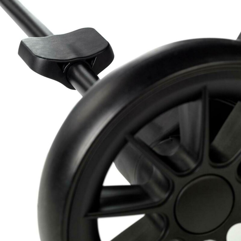 Carucior pentru gemeni Jane Twinside Coal, pliere rapida cu o mana, de la nastere pana la 22 kg, cu huse pentru ploaie, spatare independente, suspensii, conform cu EN 1888-22018+A12023 - 3