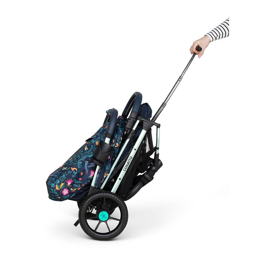 Carucior pentru copii Cosatto Woosh Trail Wildling 0-25 kg, Sistem Troller, Material Ecologic, Suport pahar, Husa de ploaie